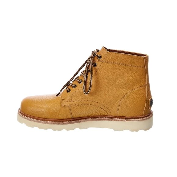 Australia Luxe Collective $380 NIB Men\'s Yakka 7 Eye Lace Ankle Boot Shearling main image 3